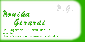 monika girardi business card